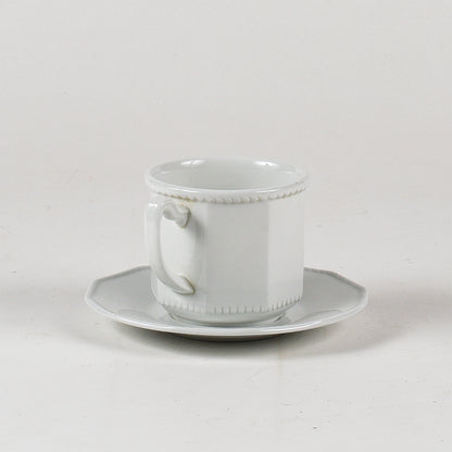 Tazza da the con piattino Ginori anni 1930