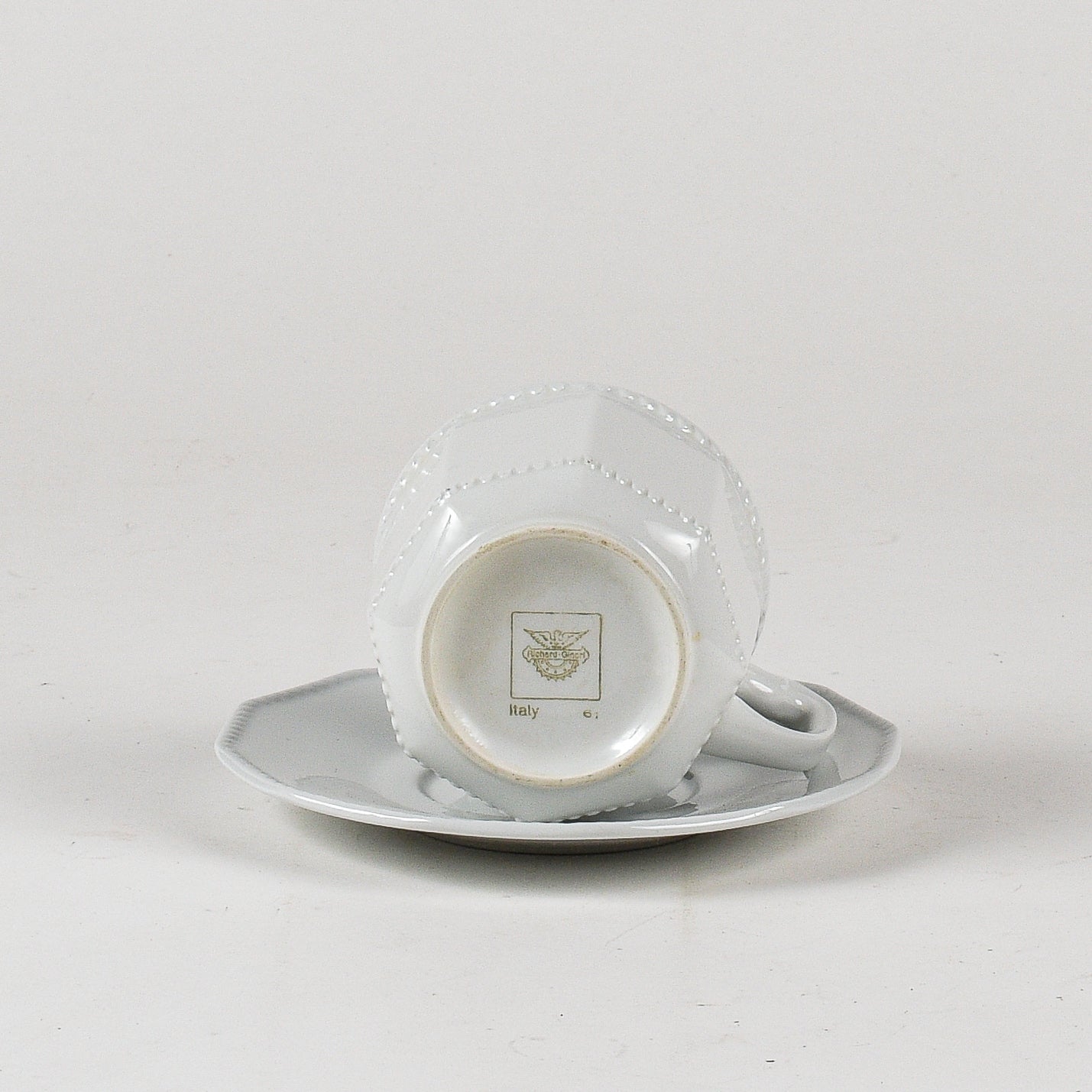Tazza da the con piattino Ginori anni 1930