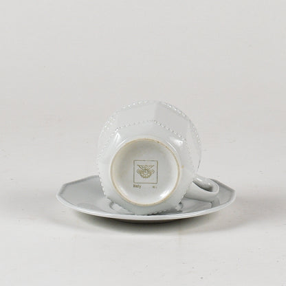 Tazza da the con piattino Ginori anni 1930
