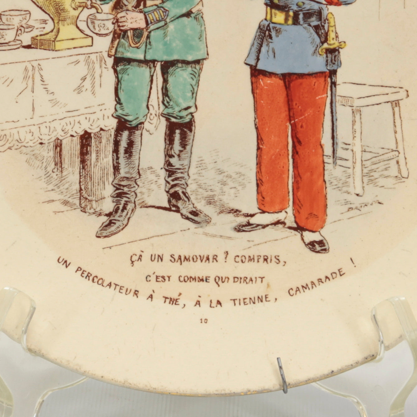 Piatto France et Russie