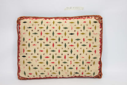 Cuscino con disegni geometrico  epoca vittoriana primo 900