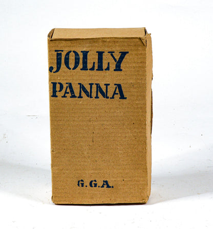 Bottiglia da Selz marcata Domus Jolly Panna made in italy scatola originale