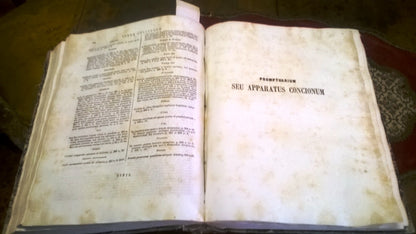 PROMTUARIUM SEU APPARATUS CONCIONUM NEAPOLI 1859