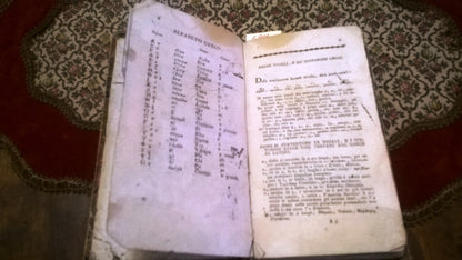 LIBRO PROSODIA PORETTI EPOCA ' 800