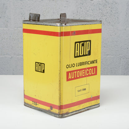 Latta Olio Lubrificante AGIP 1970