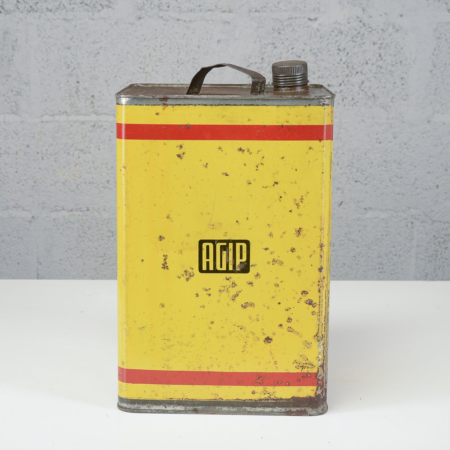Latta Olio Lubrificante AGIP 1970