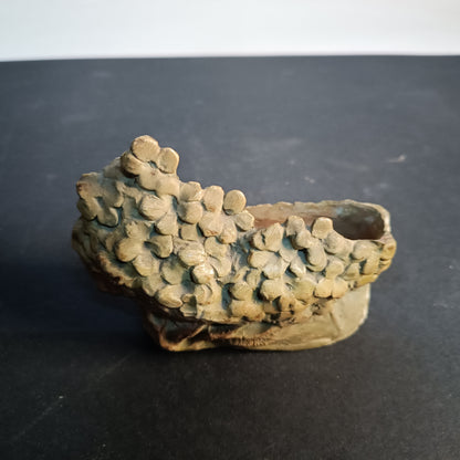 Vaso in terra cotta realizzato a mano epoca prima metà del 900