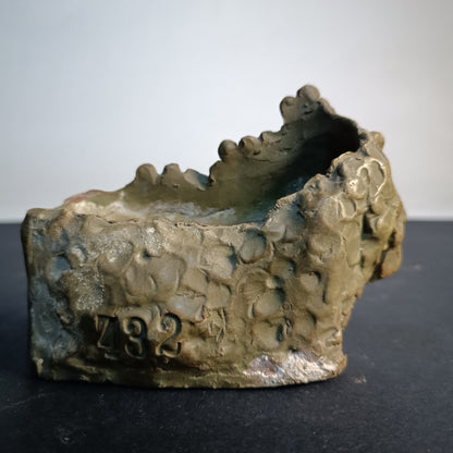 Vaso in terra cotta realizzato a mano epoca prima metà del 900
