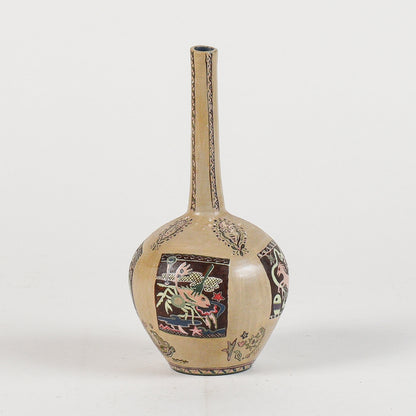 vaso ceramica con decori