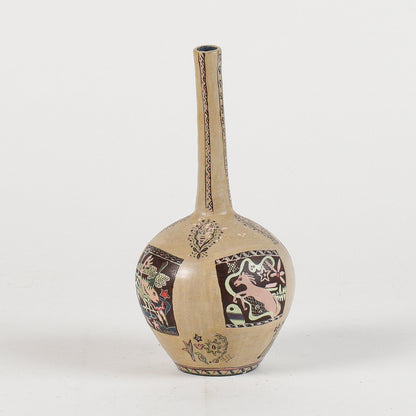vaso ceramica con decori