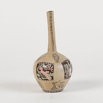 vaso ceramica con decori