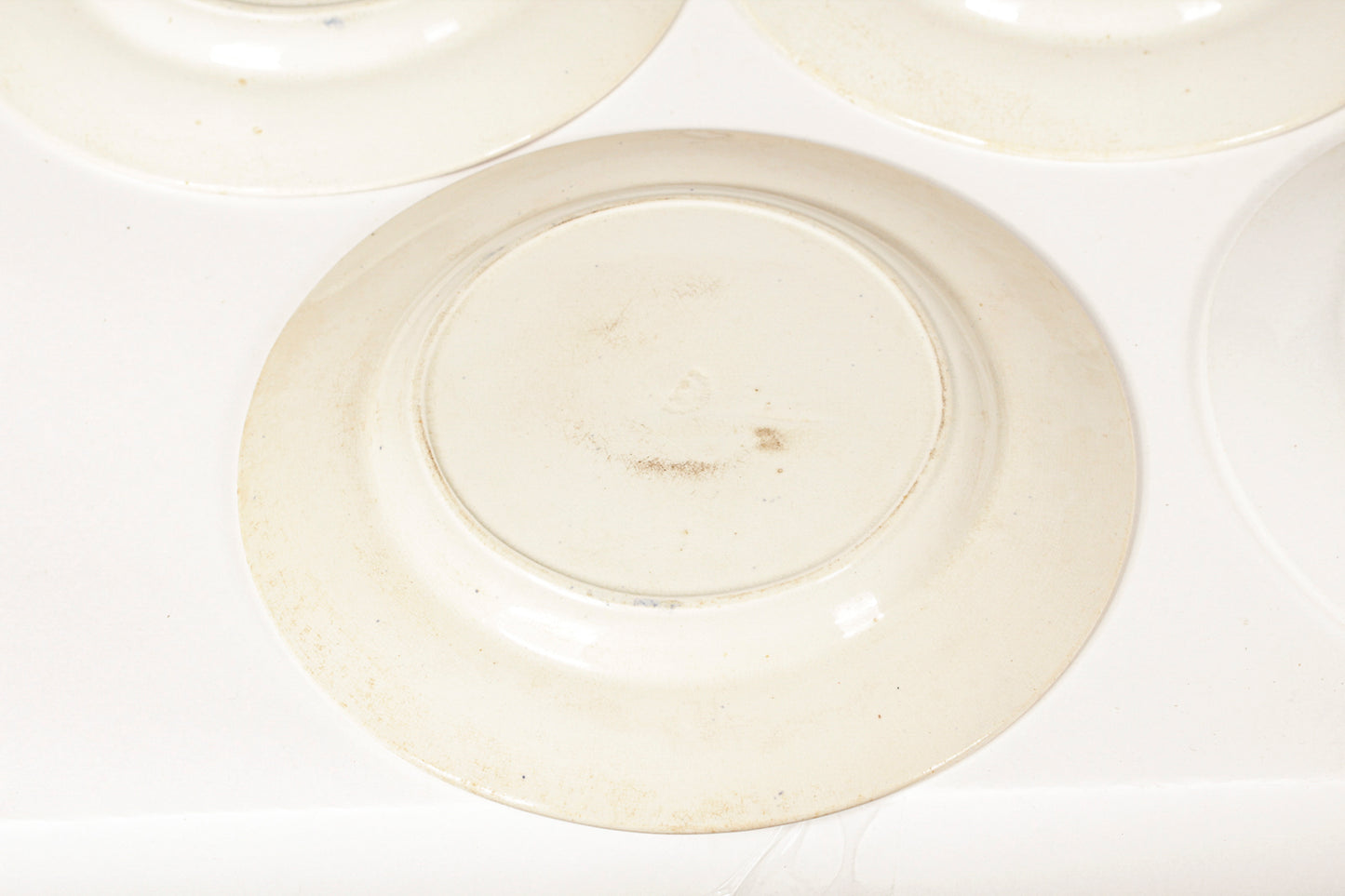 Servizio  di piatti  piani 22 pezzi ceramica marcata Canova Stone Ware by Thomas Mayer Staffordshire 1830