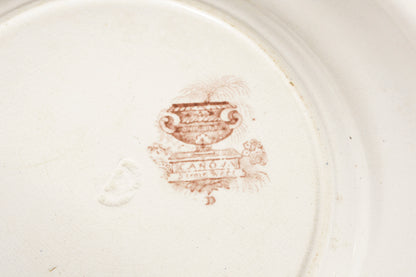 Servizio  di piatti  piani 22 pezzi ceramica marcata Canova Stone Ware by Thomas Mayer Staffordshire 1830