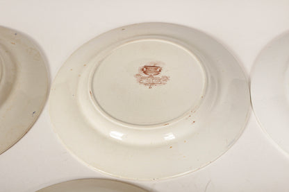 Servizio  di piatti  piani 22 pezzi ceramica marcata Canova Stone Ware by Thomas Mayer Staffordshire 1830