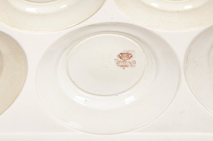 Servizio  di piatti  piani 22 pezzi ceramica marcata Canova Stone Ware by Thomas Mayer Staffordshire 1830