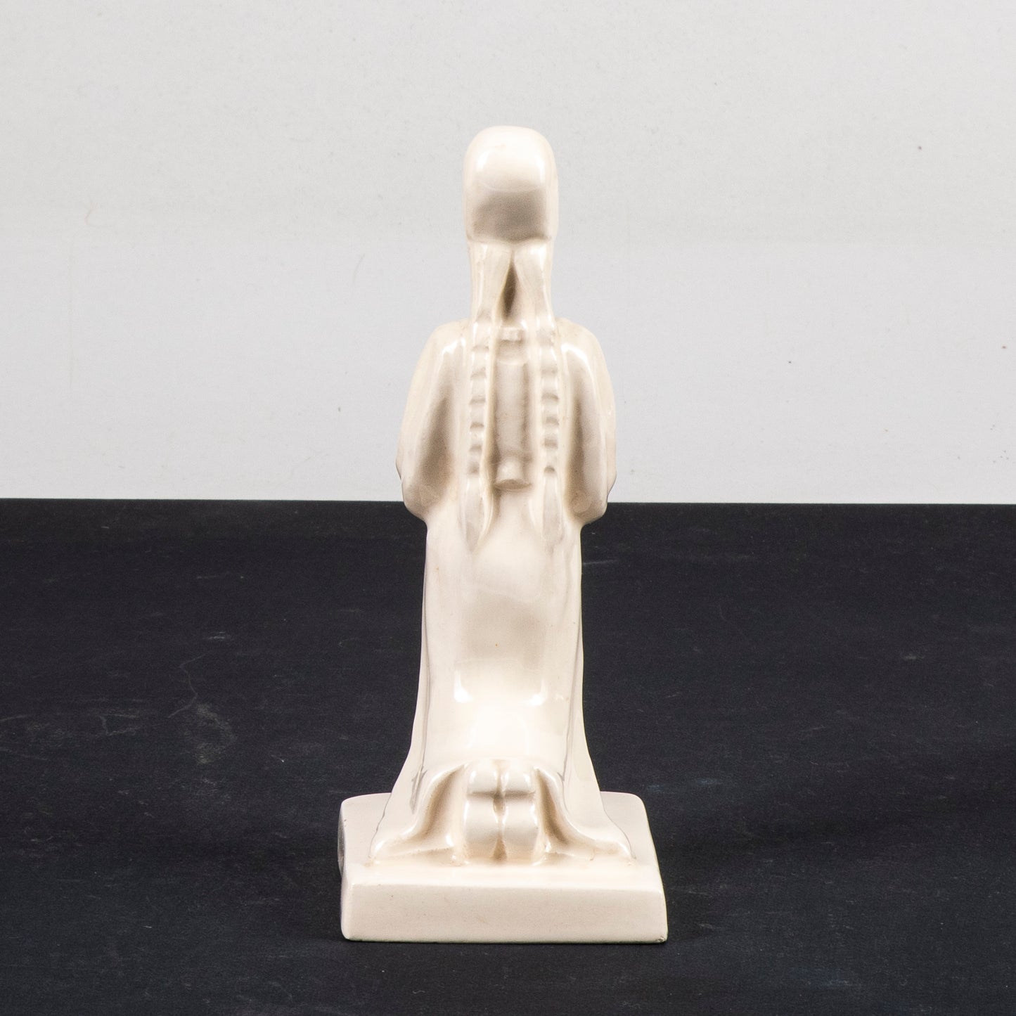 Statua ceramica firmata Urbino 936 donna in preghiera