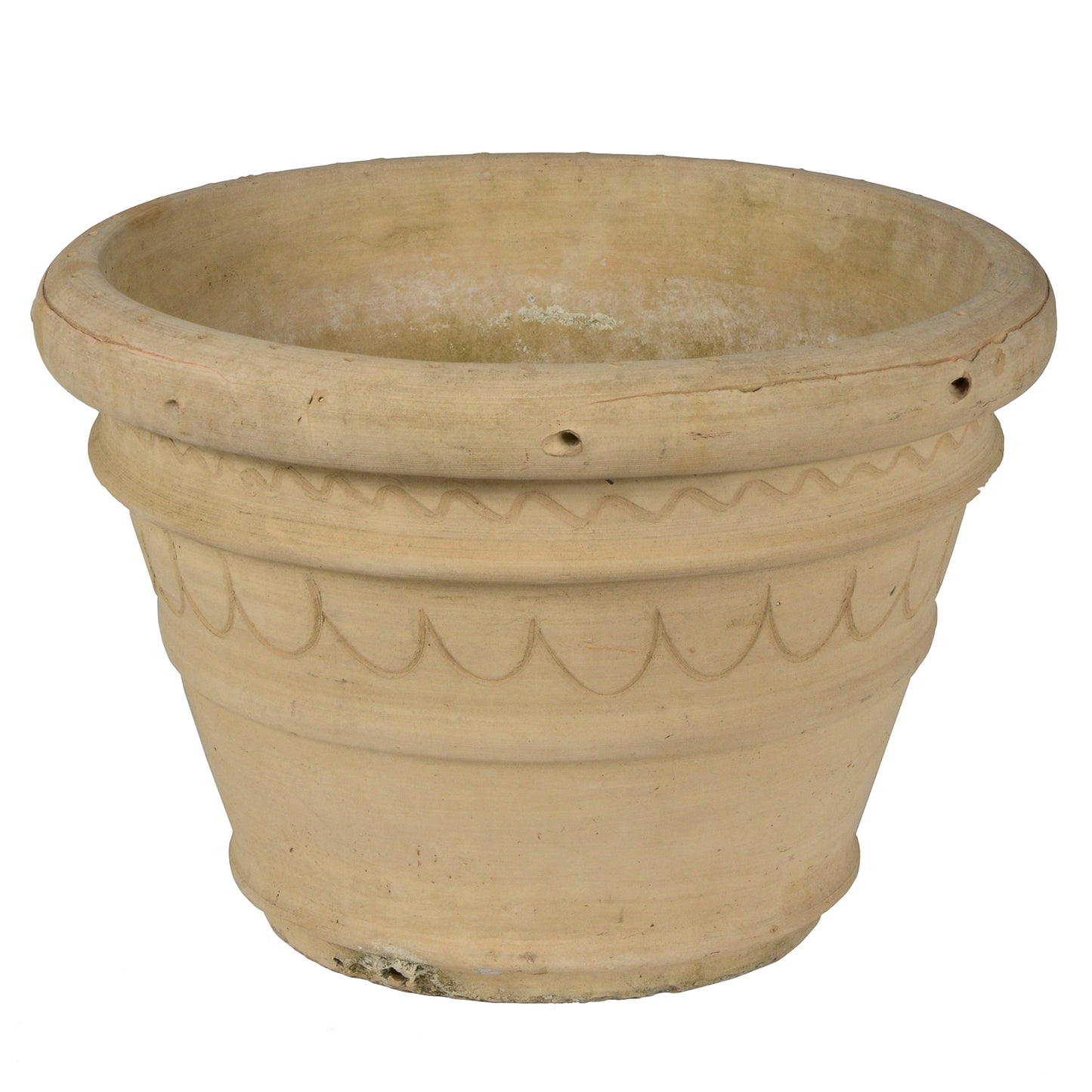VASO DA GIARDINO GRANDI DIMENSIONI IN TERRACOTTA, ITALIA 1950