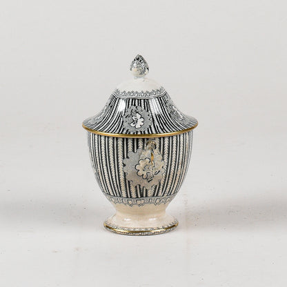 Vaso ceramica Davenport Ducrot liberty grafica originale integra