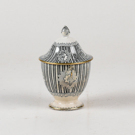 Vaso ceramica Davenport Ducrot liberty grafica originale integra