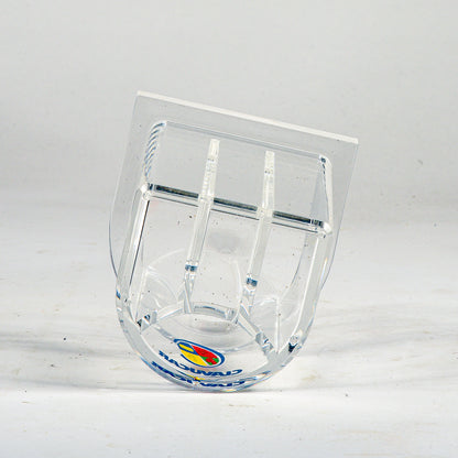 Porta penne in plexiglass della dita Guzzini design B. Gecchelin art 1012.00 con scatola originale 1990
