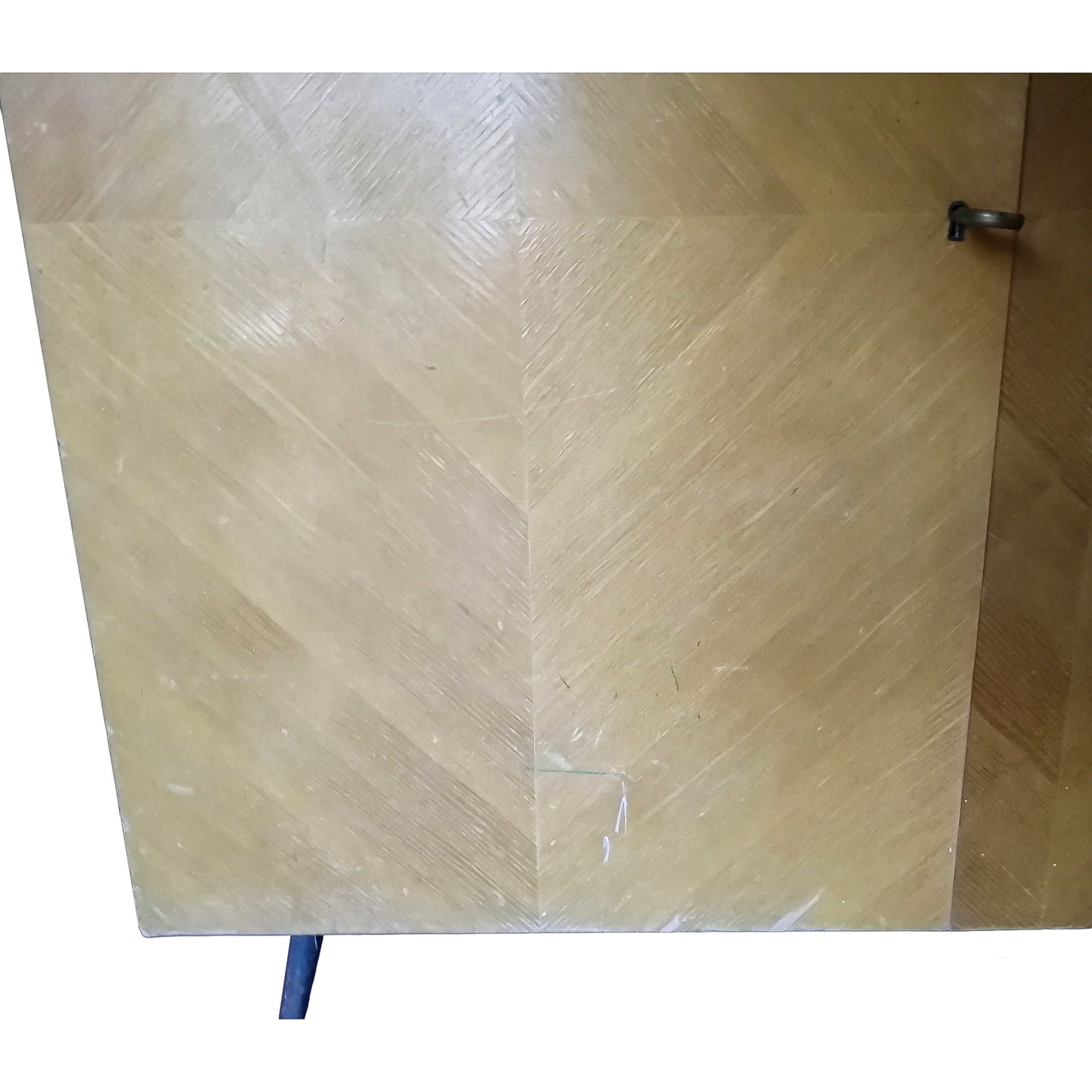 CREDENZA ANNI 50 IMPELLICCIATA IN LEGNO DI BETULLA DA RESTAURARE