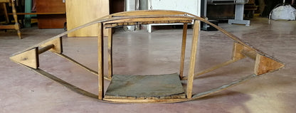 Scaldaletto in legno Italia XX secolo
