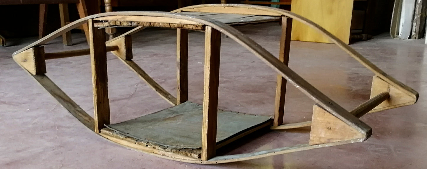 Scaldaletto in legno Italia XX secolo