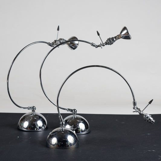 Set si tre lampade faretto ditta Disegno Luce design Italiano