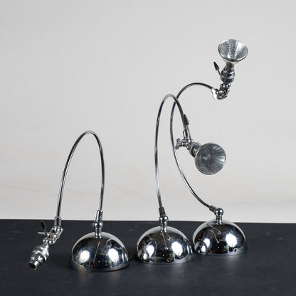 Set si tre lampade faretto ditta Disegno Luce design Italiano