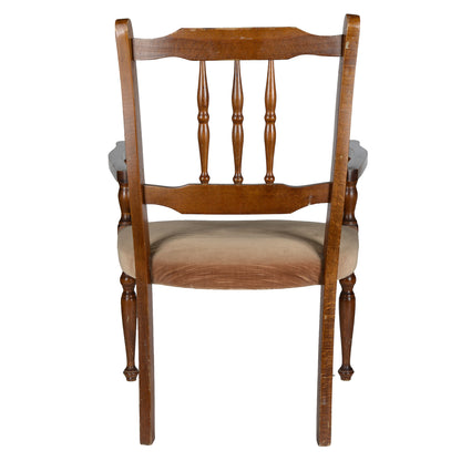 SEDIA POLTRONCINA CON BRACCIOLI ITALIA 1960