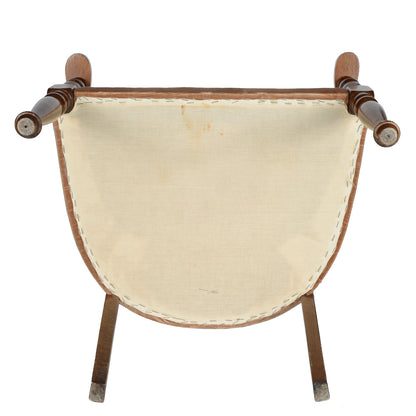 SEDIA POLTRONCINA CON BRACCIOLI ITALIA 1960