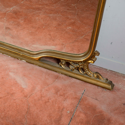 Specchio Specchiera Da Credenza Epoca 900