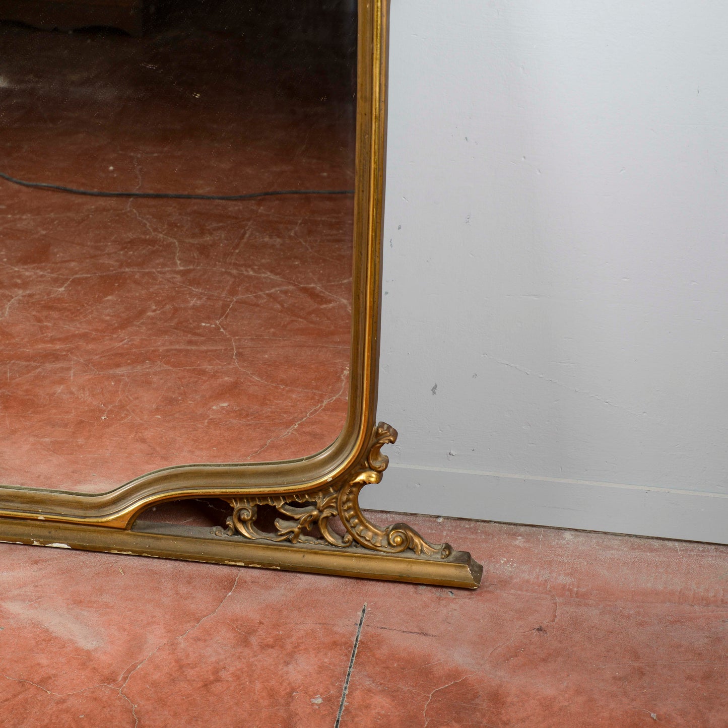 Specchio Specchiera Da Credenza Epoca 900