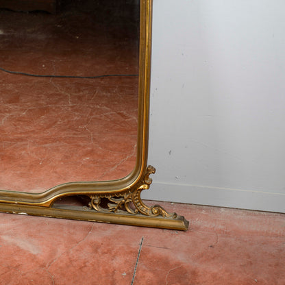 Specchio Specchiera Da Credenza Epoca 900