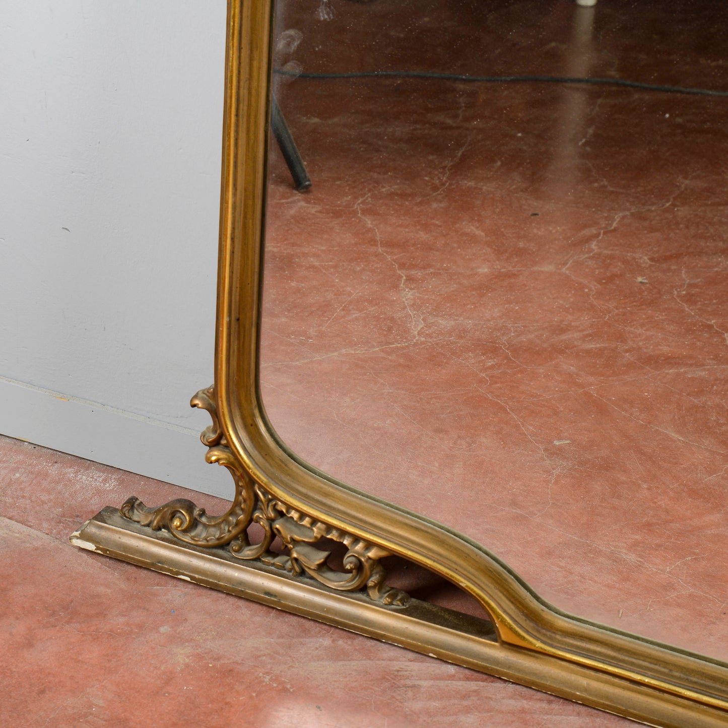 Specchio Specchiera Da Credenza Epoca 900