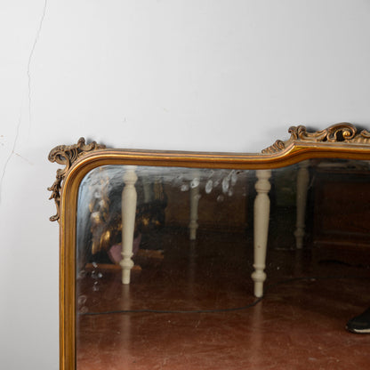 Specchio Specchiera Da Credenza Epoca 900