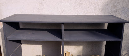Etagere libreria in legno di abete verniciata epoca prima meta 800