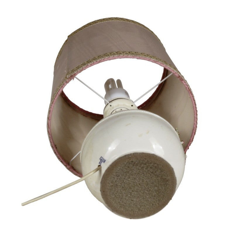 LAMPADA IN CERAMICA VISCONTI DI CAPODIMONTE CVC ITALIA 1950