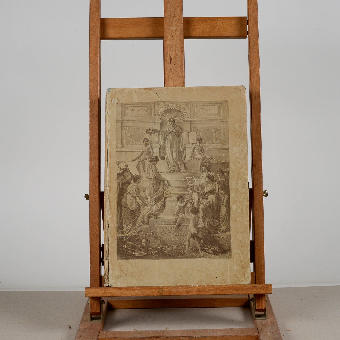 libro esposizione vaticana illustrata del 1878 prima serie