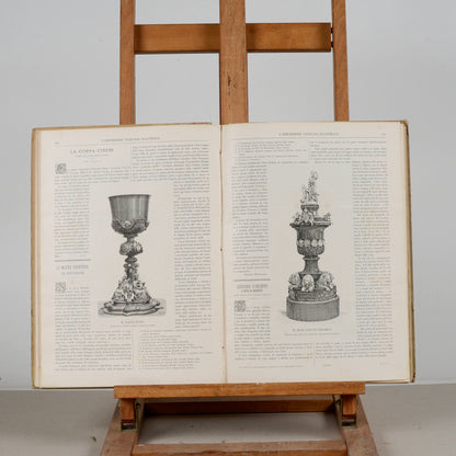 libro esposizione vaticana illustrata del 1878 prima serie