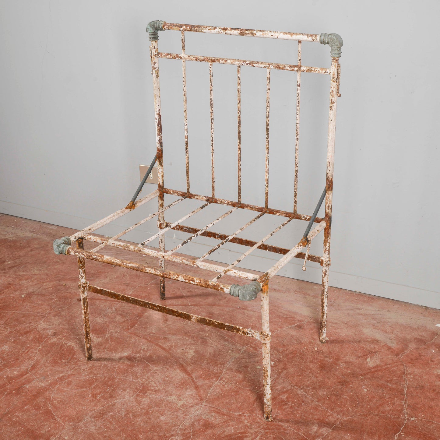 Sedia Poltrona Ferro Metallo Da Esterno