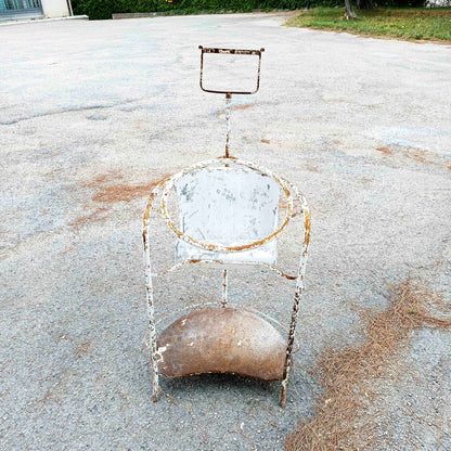 Lavabo toletta in ferro epoca Liberty