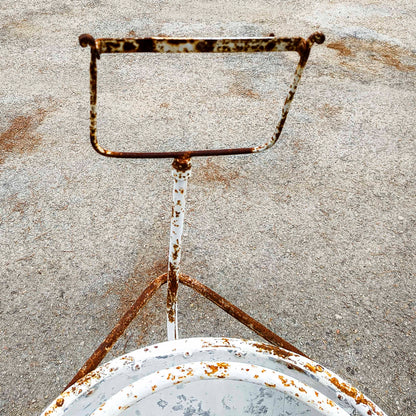 Lavabo toletta in ferro epoca Liberty