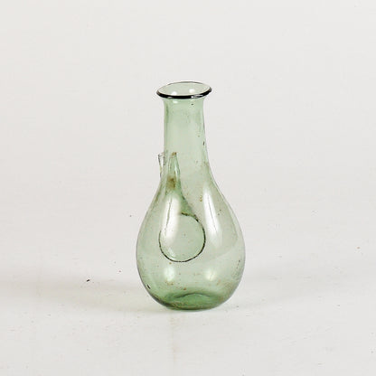 boccietta in vetro soffiato porta olio epoca 800