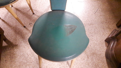 set 6 sedie Mascagni Bologna 1950 italia