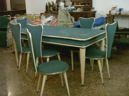 set 6 sedie Mascagni Bologna 1950 italia
