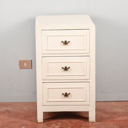 Comodino credenzina 3 cassetti vintage