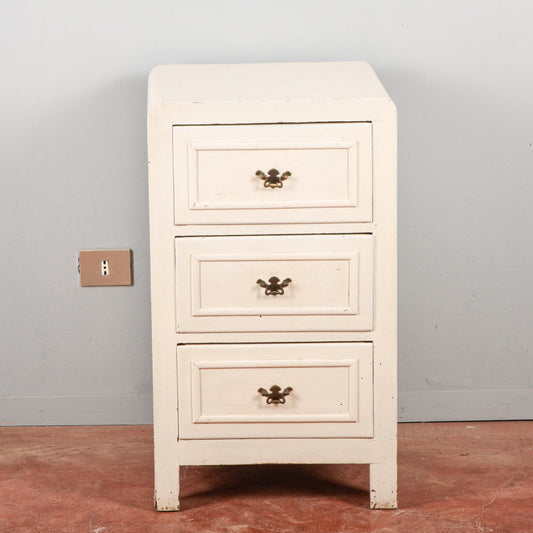 Comodino credenzina 3 cassetti vintage