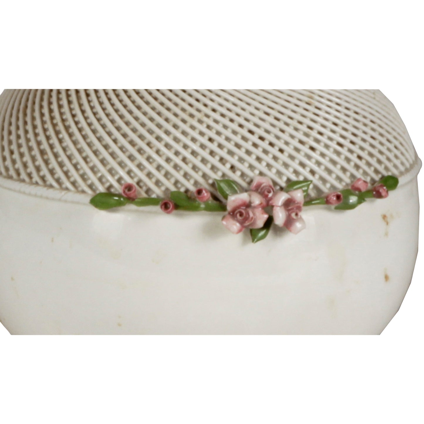 LAMPADA IN CERAMICA VISCONTI DI CAPODIMONTE CVC ITALIA 1950