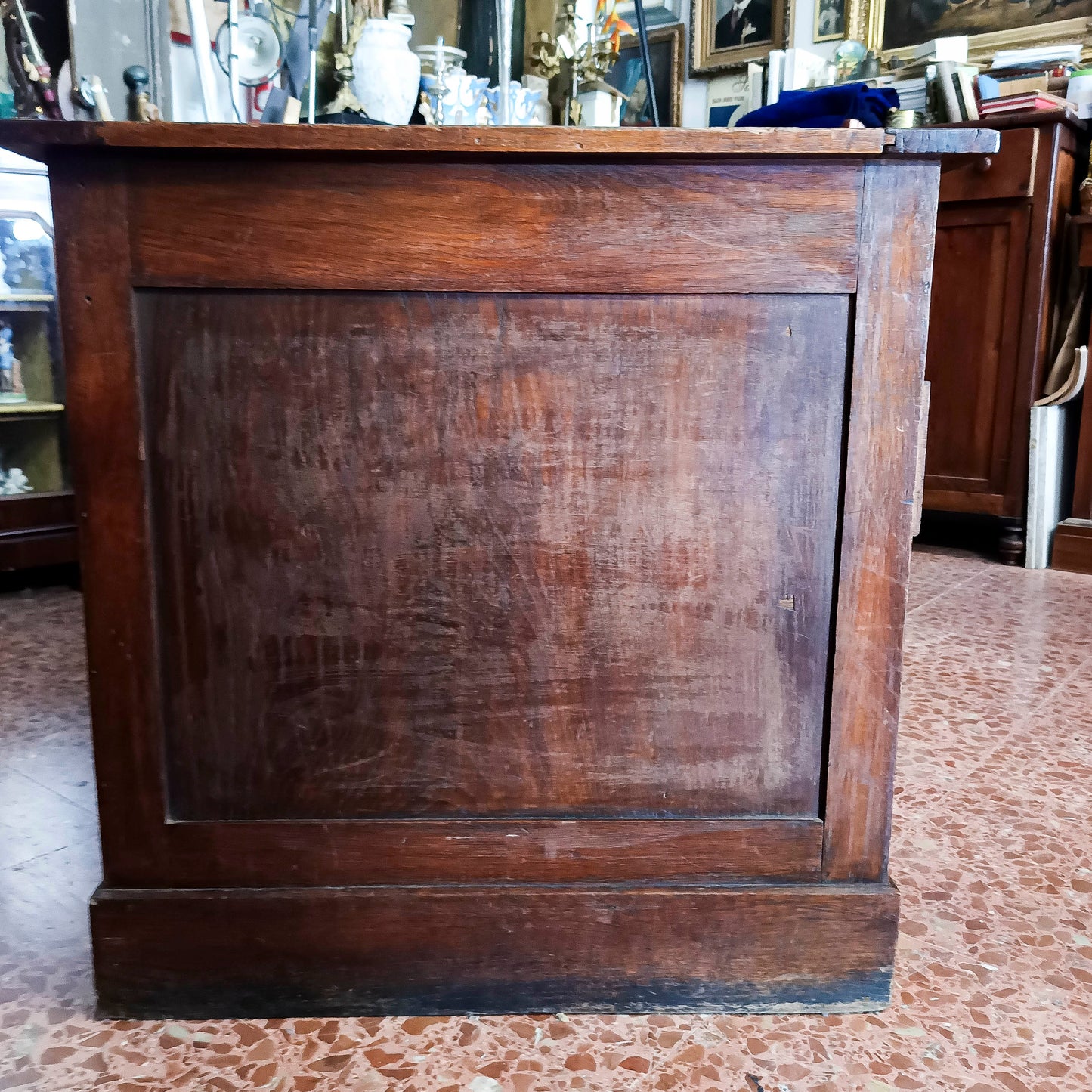 Scrivania cattedra  di scuola  in rovere  Italia 1930